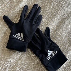Adidas Black Performance Gloves